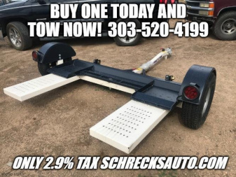 New 2023 Stehl ST80TD non brake Tow Dolly Dollie