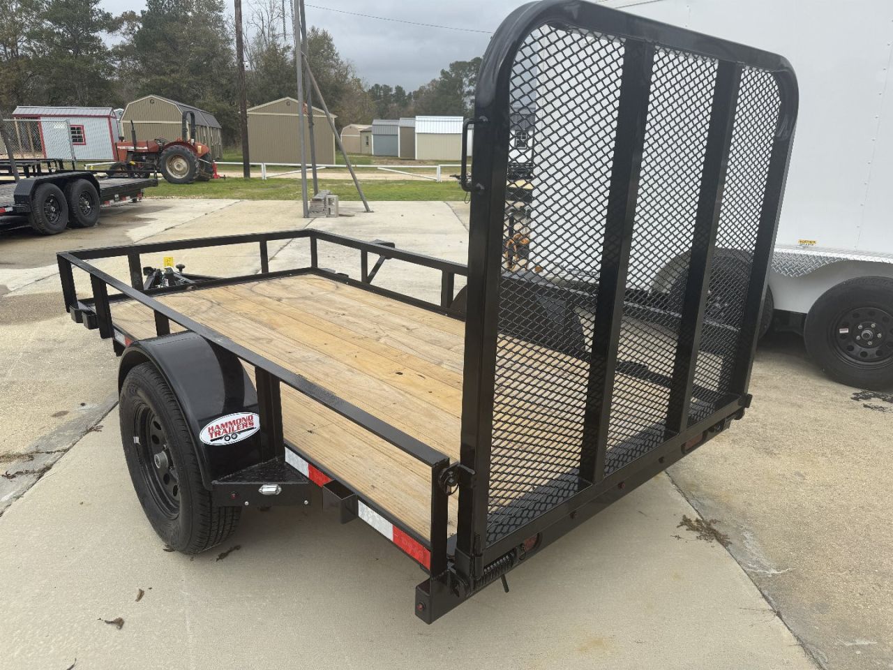 New 2025 Delco Trailers 5’ x10' Utility Trailer