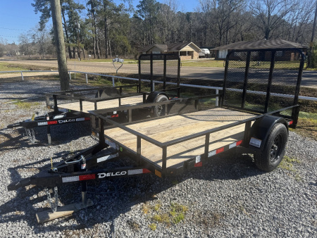 New 2025 Delco Trailers 5’ x10' Utility Trailer