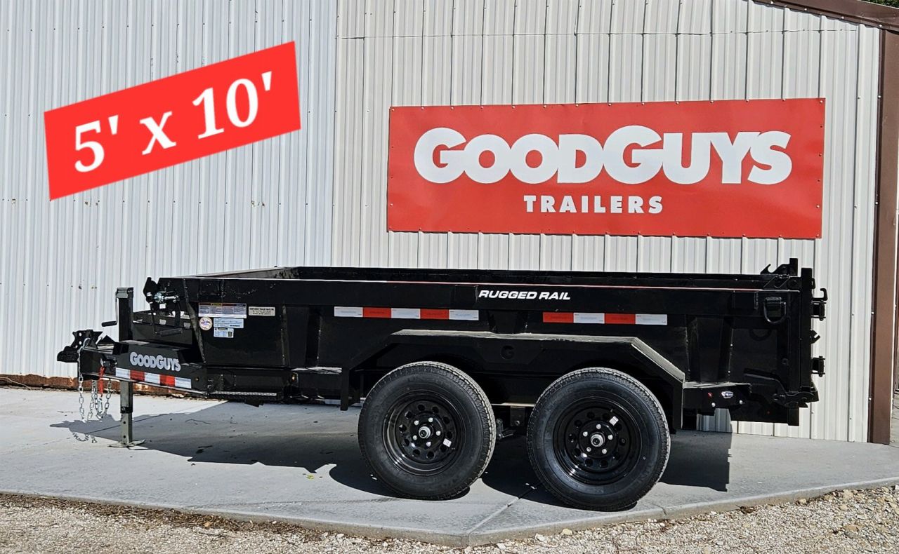 New 2026 Good Guys Trailers 5' x 10' Low-Profile Dump Trailer