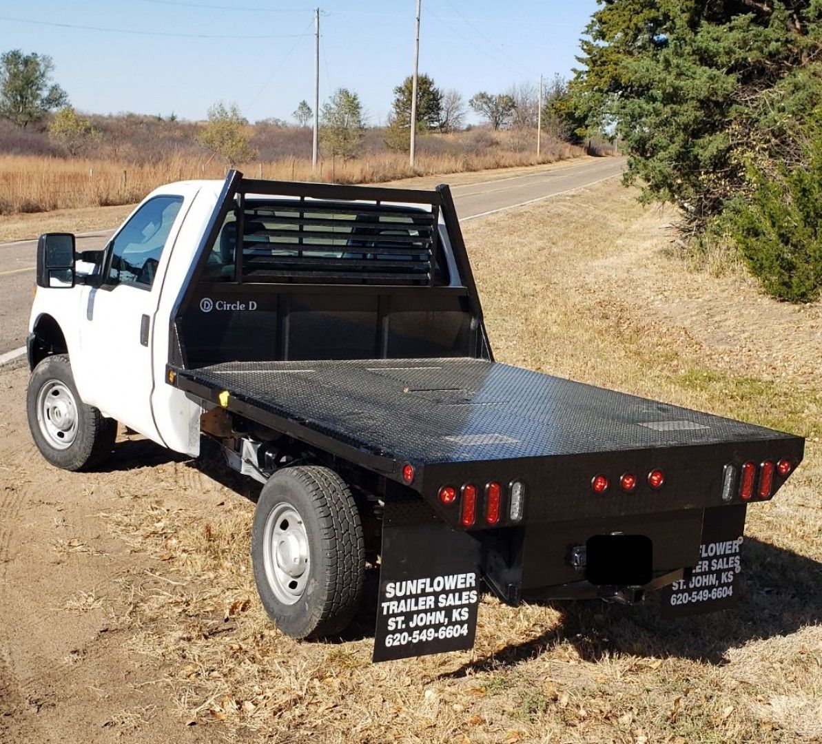 New 2026 Circle D 7' x 8'6" Standard SRW Long Bed Truck Bed