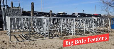 New 2026 Big Bale Hay Feeder Farm / Ranch