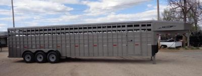 New 2027 Titan Trailer Standard 6'8" x 32' Stock / Stock Combo Trailer