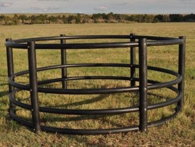 New 2026 Poly Round Bale Feeder Farm / Ranch