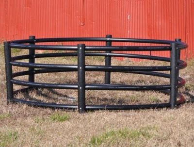 New 2026 Poly Horse Round Bale Feeder Farm / Ranch