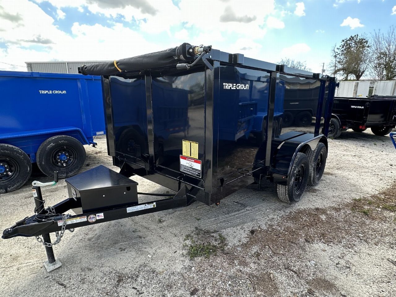 2027 6×12 Dump Trailer