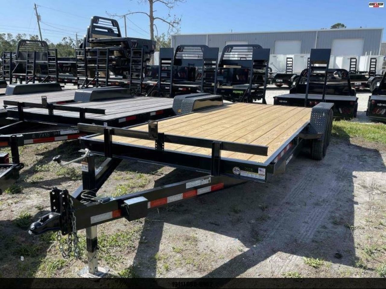 2027 7×24 Equipment Flatbed Trailer
