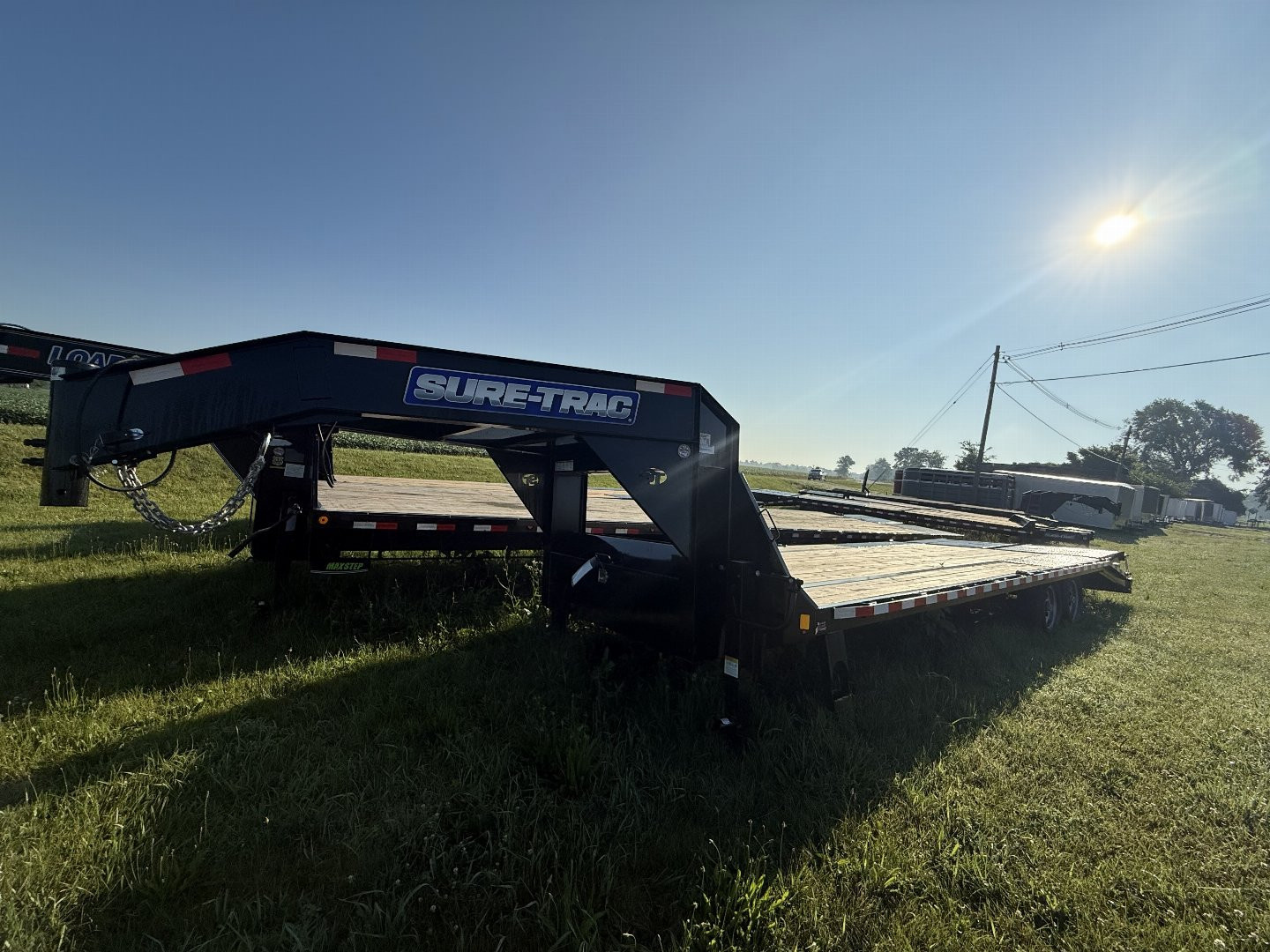 New 8.5x20+5 15K 2025 Sure-Trac ST102205LPDO2A-GN-150 Deckover Trailer