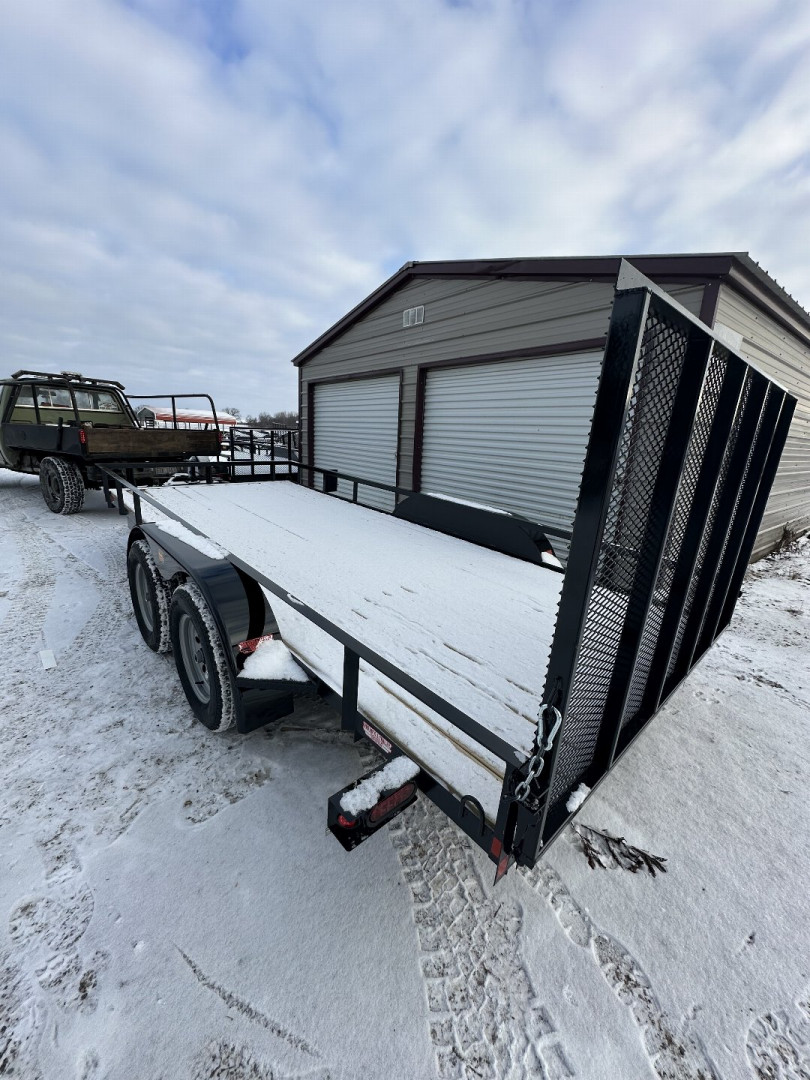 New 7X16 7K 2025 GE Trailers LT162A Landscape Trailer