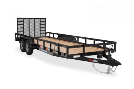 New 72"x12 2024 Sure-Trac Deluxe Landscape Trailer-3k