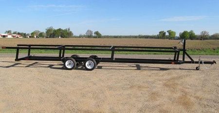 New 2026 GE Trailers 20' Centerlift TA Pontoon Boat Trailer