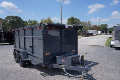 New 2027 Covered Wagon Trailers D-6X12X4X10 Dump Trailer