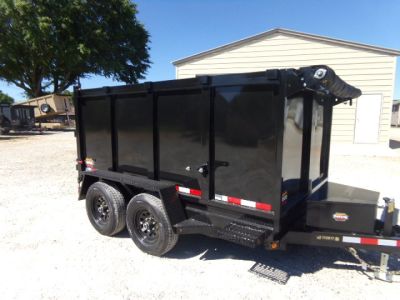 New 2026 Covered Wagon Trailers D-6X12X4X10 Dump Trailer
