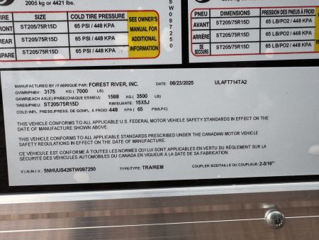 New 2026 US Cargo ULAFT514TA2 Cargo / Enclosed Trailer