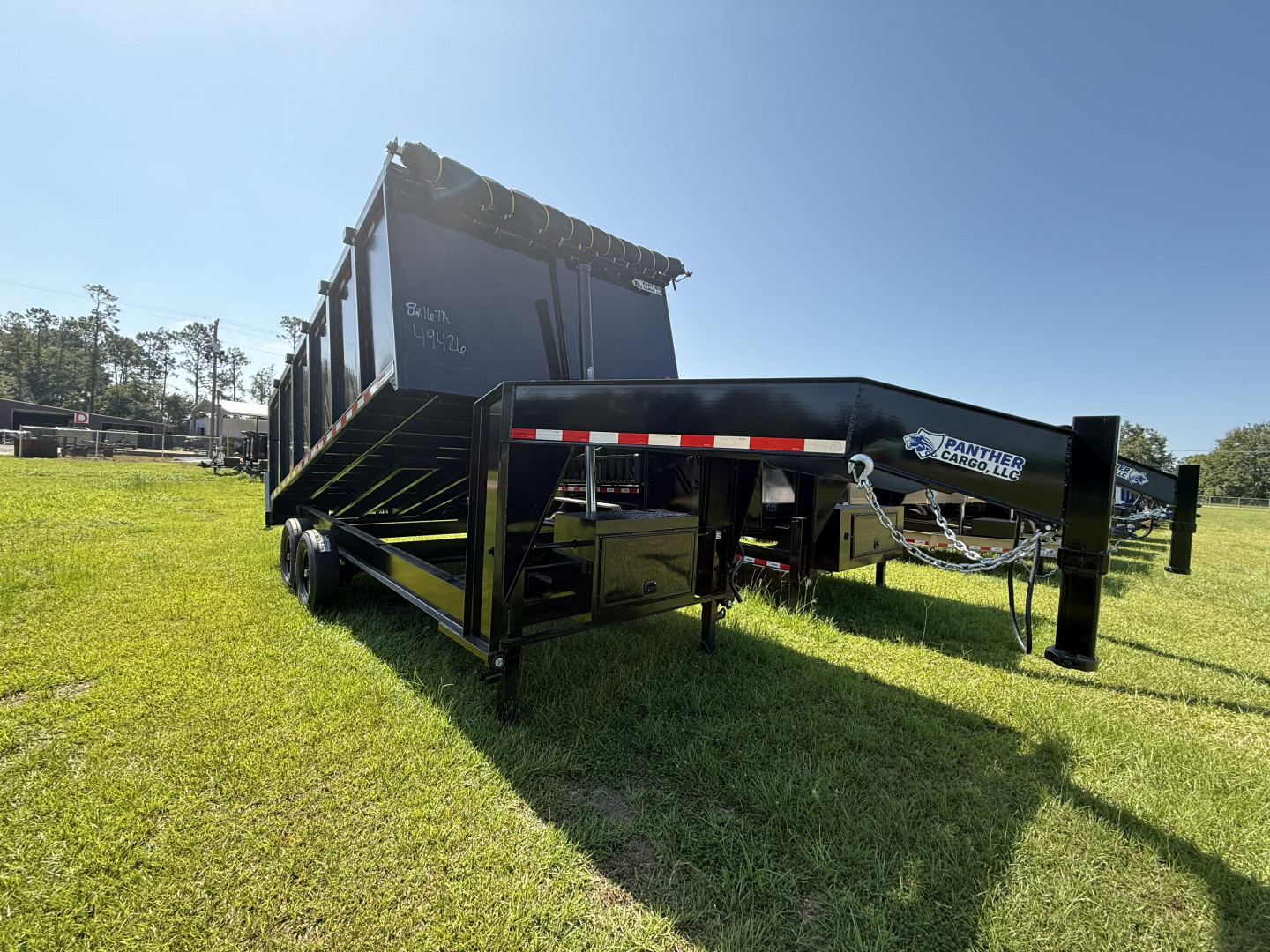 New 2027 Panther Cargo 8.5x16 Gooseneck Dump Trailer – 16K GVWR | Heavy-Duty Contractor Trailer