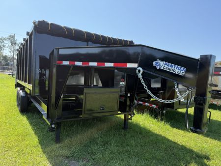 New 2027 Panther Cargo 8.5x16 Gooseneck Dump Trailer – 16K GVWR | Heavy-Duty Contractor Trailer
