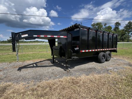 New 2027 Panther Cargo 8.5x16 Gooseneck Dump Trailer – 16K GVWR | Heavy-Duty Contractor Trailer