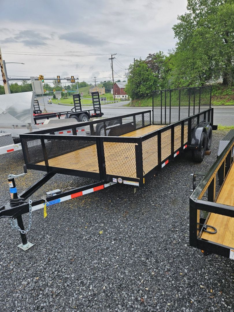 2025 7×18 Utility Trailer photo 2