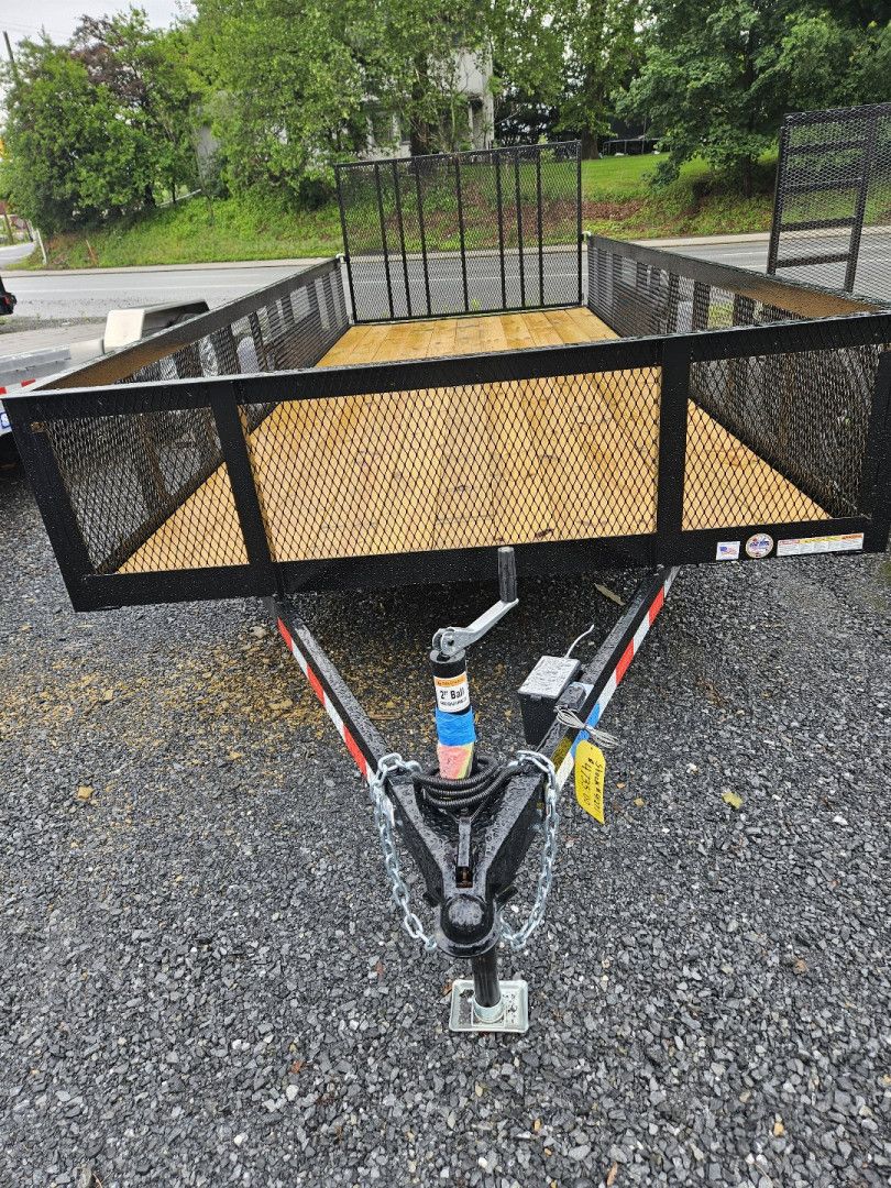2025 7×18 Utility Trailer photo 3