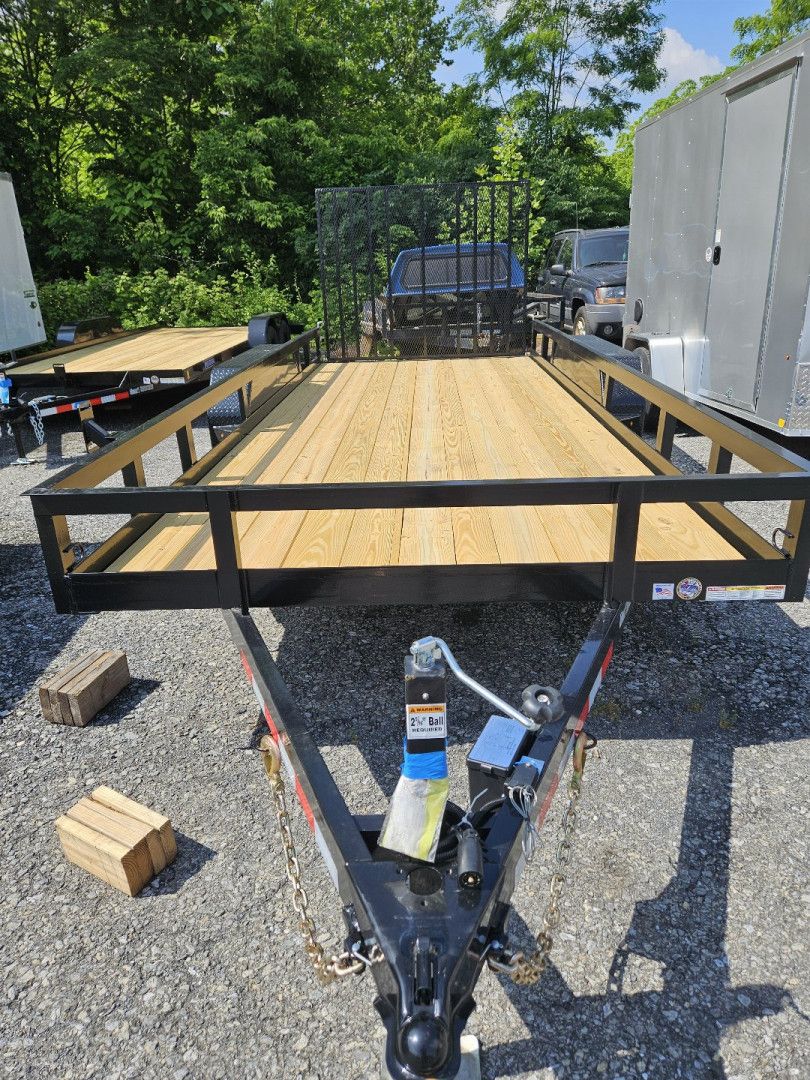2025 7×18 Utility Trailer photo 2