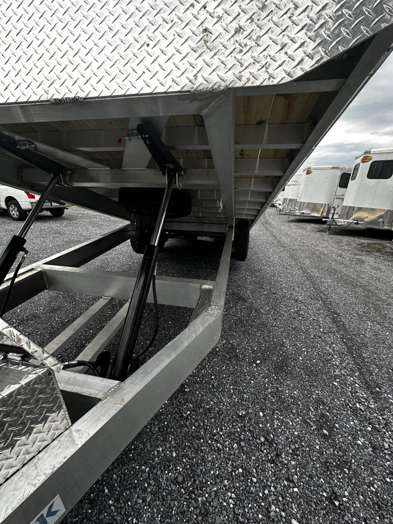 New 2026 Nordtek HD 102x24 DECKOVER TILT Equipment Trailer