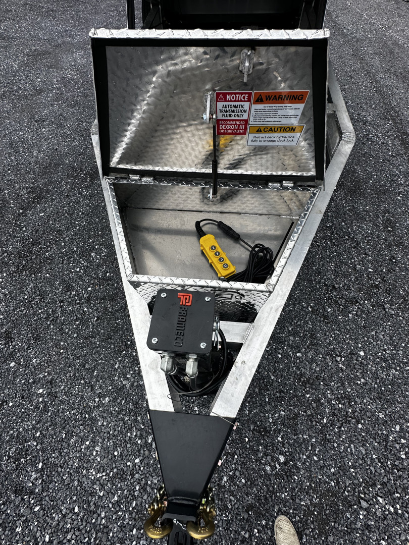 New 2026 Nordtek HD 102x24 DECKOVER TILT Equipment Trailer