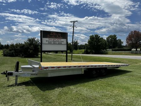 New 2026 Nordtek HD 102x24 DECKOVER TILT Equipment Trailer