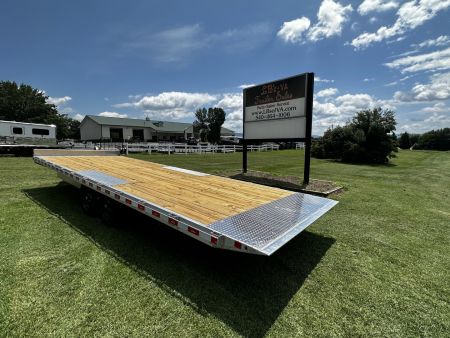 New 2026 Nordtek HD 102x24 DECKOVER TILT Equipment Trailer