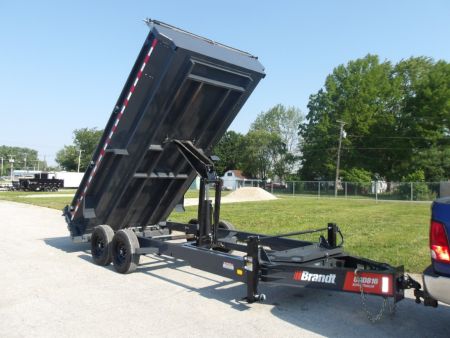 New 2025 Brandt 82x16 UBD816 - Preminum Dump Trailer