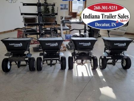 New BUYERS SaltDogg Bulk Salt Walk Behind Broadcast Spreader Salt Spreader
