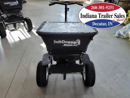 New BUYERS SaltDogg Bulk Salt Walk Behind Broadcast Spreader Salt Spreader