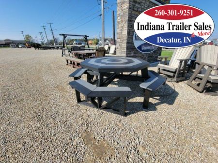 New Poly Furniture Octagon Picnic Table