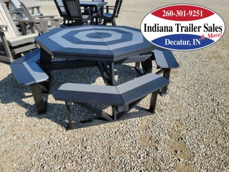 New Poly Furniture Octagon Picnic Table