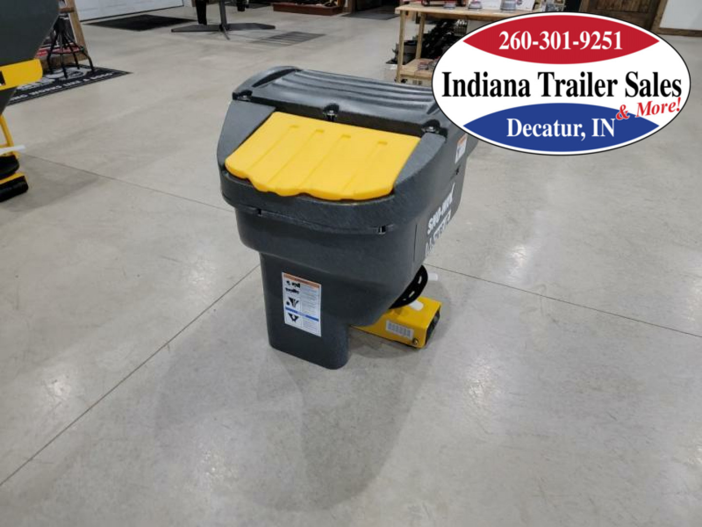 New SNO-WAY SW99101021 - 4 - CU. FT. TAILGATE Salt Spreader