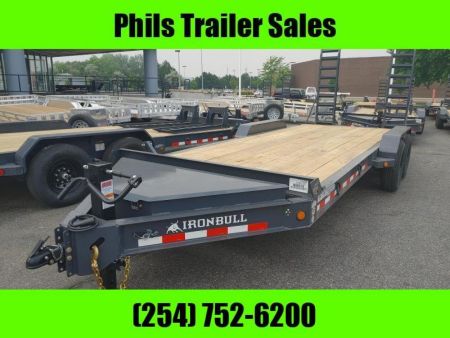 New Iron Bull NEW 18' EQUIPMENT TRAILER OPEN TRAILER UTILITY TRAILER Equipment Trailer ONLY 1 AVAILABLE AT THIS PRICE!