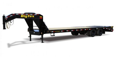 New 2025 Big Tex Trailers 22GN-33D5A-MRBK Flatbed Trailer