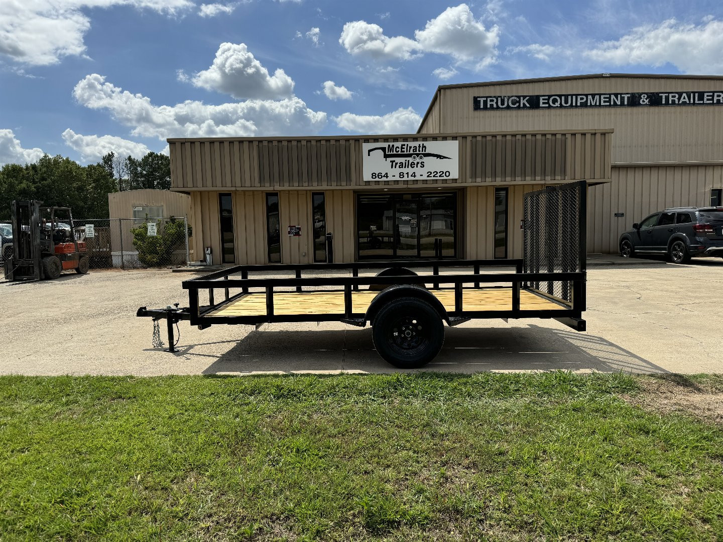 New 2024 Caliber Trailer Mfg 612UT3.5K Utility Trailer