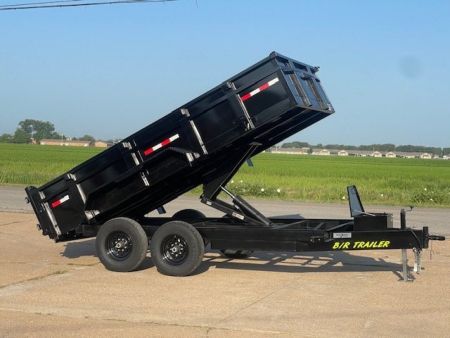 New B/R 82x14x2 Dump Trailer (14K)