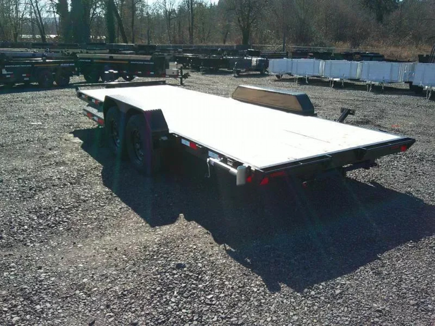 New 7x20 Tandem Axle 14K Flatbed Equipment Trailer