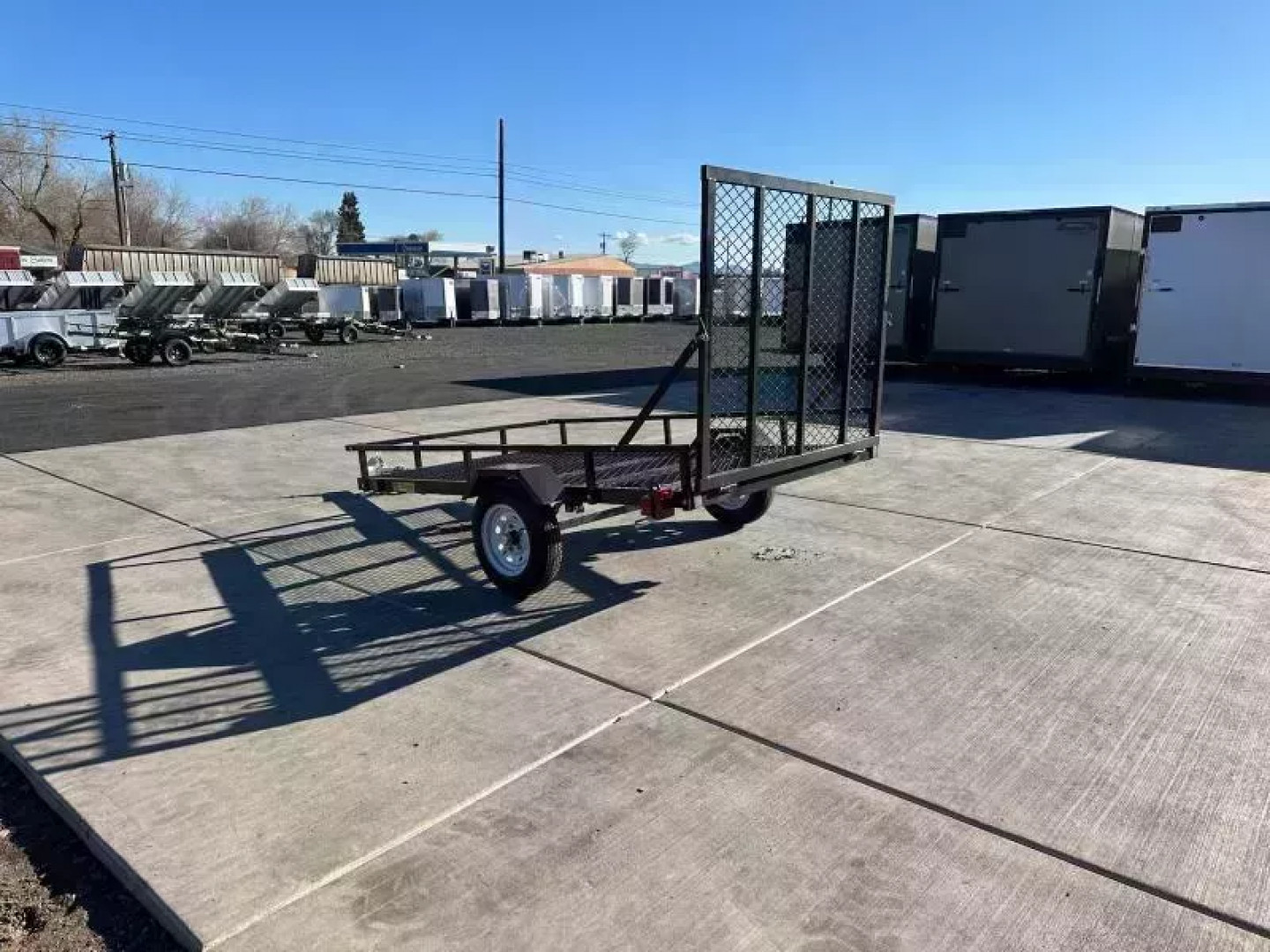 New RHM Trailers 5x8 Single Axle 2K Utility Trailer