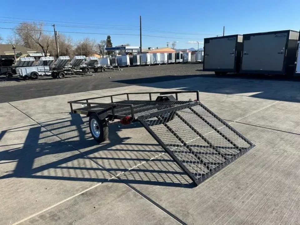 New RHM Trailers 5x8 Single Axle 2K Utility Trailer