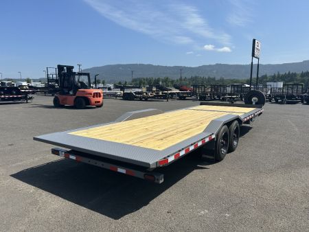 New 2025 Midsota 8.5x22 Split Tilt Equipment Trailer 17.6K GVWR