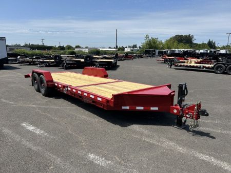 New 2025 Midsota 7x22 Split Tilt Equipment Trailer 15.4K GVWR