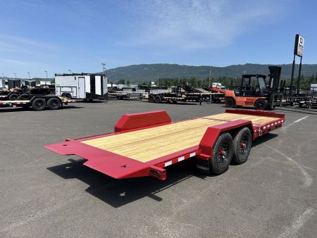New 2025 Midsota 7x22 Split Tilt Equipment Trailer 15.4K GVWR