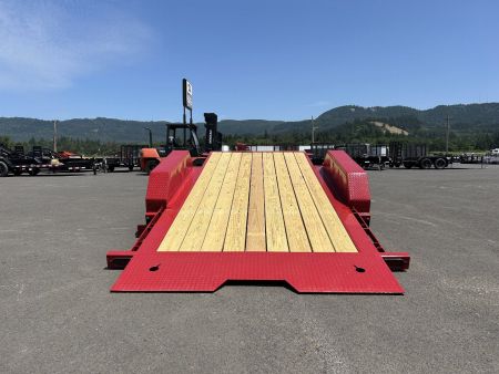 New 2025 Midsota 7x22 Split Tilt Equipment Trailer 15.4K GVWR