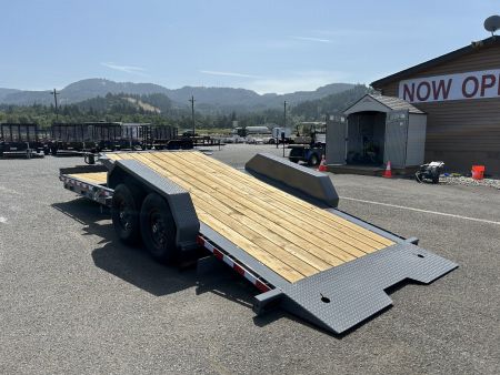 New 2025 Midsota 7x24 Split Tilt Equipment Trailer 15.4K GVWR