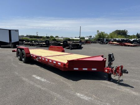 New 2025 Midsota 7x24 Split Tilt Equipment Trailer 15.4K GVWR