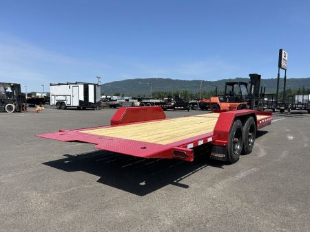 New 2025 Midsota 7x24 Split Tilt Equipment Trailer 15.4K GVWR
