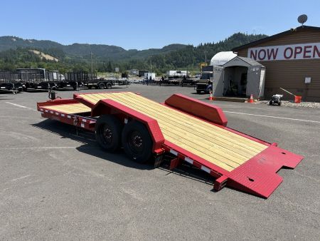 New 2025 Midsota 7x24 Split Tilt Equipment Trailer 15.4K GVWR