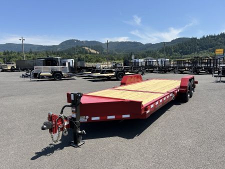 New 2025 Midsota 7x24 Split Tilt Equipment Trailer 15.4K GVWR